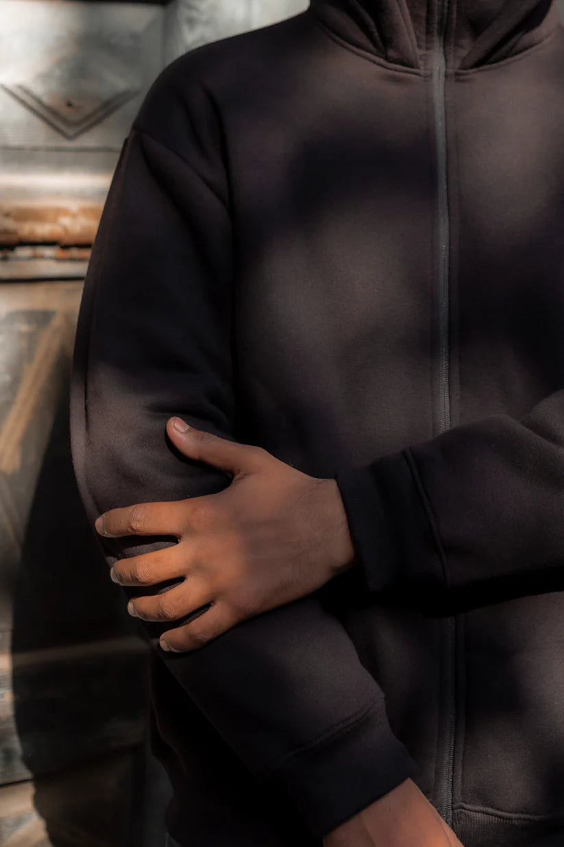 Balaclava Ninja Zipper Hoodie Jacket