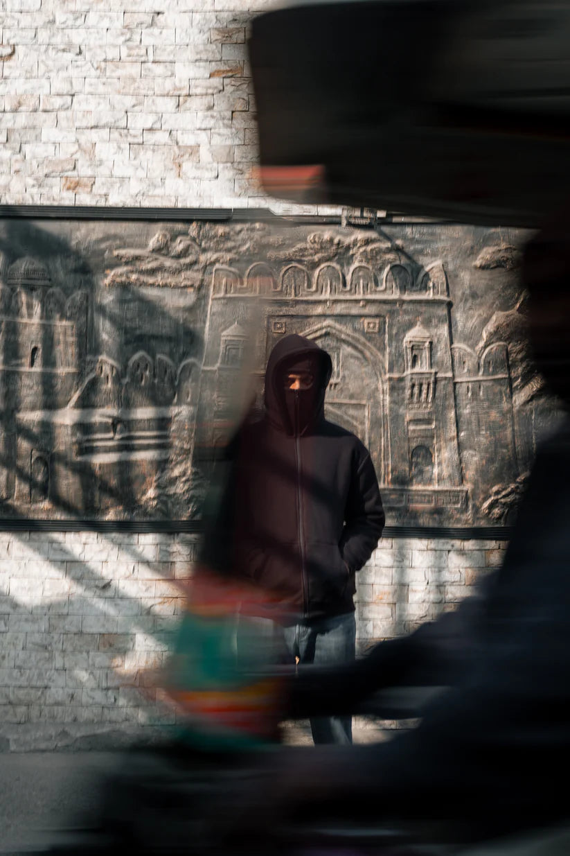 Balaclava Ninja Zipper Hoodie Jacket