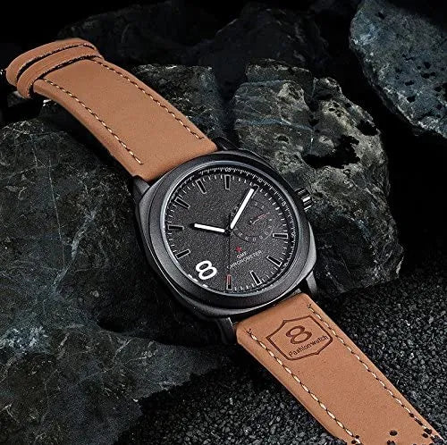 100% Imported Branded Watch for Men and Boys New Design 2025 - 8 Number Classic Watches for Mens