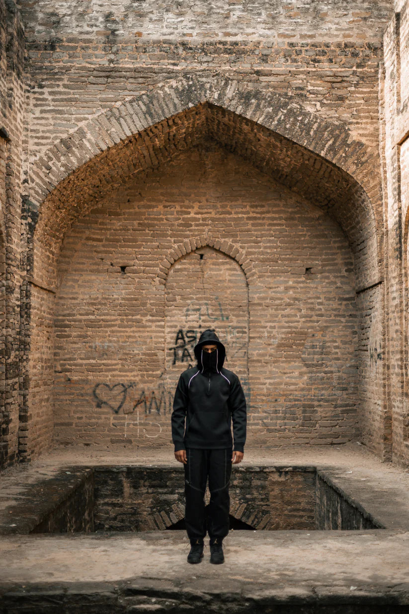 Balaclava Hoodie In Black s