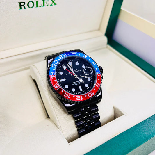 Rolex GMT Master Pepsi Full Black
