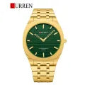 CURREN Quartz Stainless Steel Chain Wrist Watch For Men With Brand Box 8444