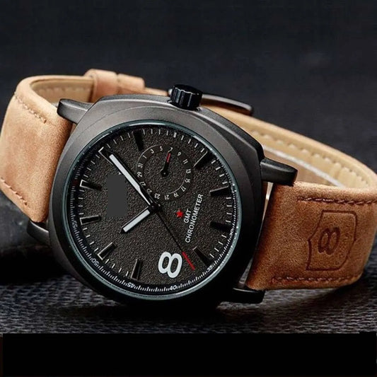 100% Imported Branded Watch for Men and Boys New Design 2025 - 8 Number Classic Watches for Mens